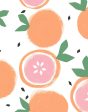 Grapefruit  Wallpaper by Tea Collection - White Online Hot Sale