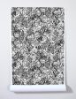 Serpentine  Wallpaper by Wallshoppe - Onyx For Discount