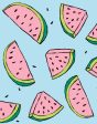 Watermelon  Wallpaper by Tea Collection - Baby Blue Online now