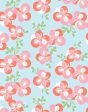 Graphic Flower  Wallpaper by Tea Collection - Coral on Sale