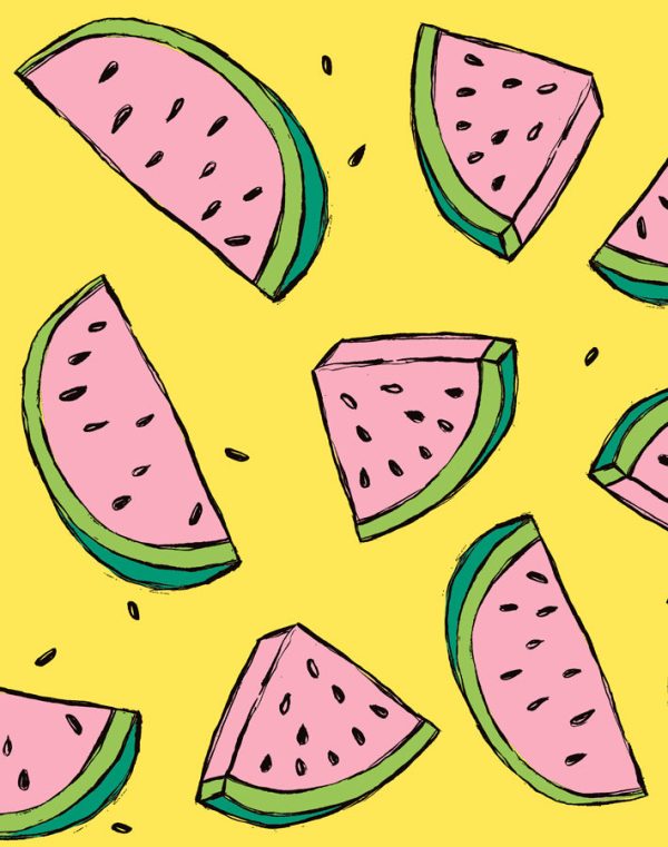 Watermelon  Wallpaper by Tea Collection - Daffodil Discount