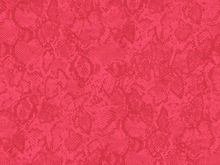 Serpentine  Wallpaper by Wallshoppe - Raspberry on Sale