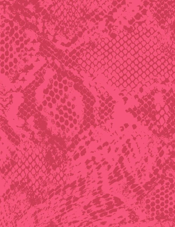 Serpentine  Wallpaper by Wallshoppe - Raspberry on Sale