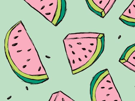 Watermelon  Wallpaper by Tea Collection - Green Online Hot Sale