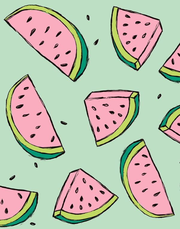 Watermelon  Wallpaper by Tea Collection - Green Online Hot Sale