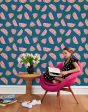 Watermelon  Wallpaper by Tea Collection - Cadet Blue Online now