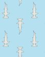 Hammerheads  Wallpaper by Tea Collection - Baby Blue Online