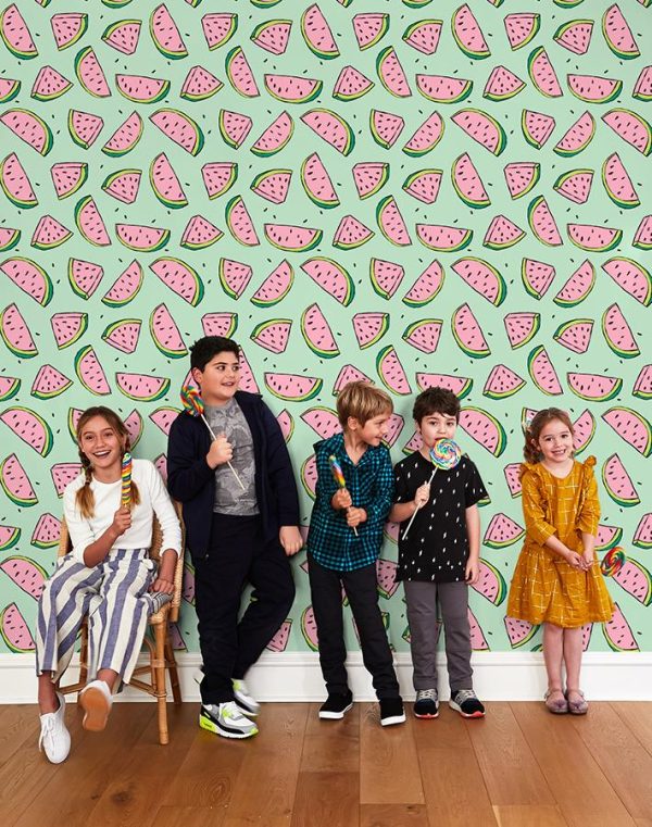 Watermelon  Wallpaper by Tea Collection - Green Online Hot Sale