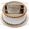 Maker s Mark Kentucky Straight Bourbon Whisky Handmade Star Hill Farm Loretto Kentucky USA Edible Cake Topper Image ABPID04547 Online now