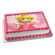 Super Mario Princess Peach Edible Cake Topper Image ABPID04554 For Discount