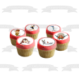 Loony Tunes  Bugs Bunny Tweety Sylvester Porky Pig and Marvin the Martian Edible Cupcake Topper Images ABPID04495 on Sale