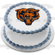 Chicago Bears Logo NFL Edible Cake Topper Image ABPID04511 Online Sale