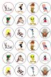 Loony Tunes  Bugs Bunny Tweety Sylvester Porky Pig and Marvin the Martian Edible Cupcake Topper Images ABPID04495 on Sale