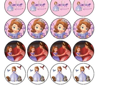 Sofia the First and Queen Miranda Edible Cupcake Topper Images ABPID04553 Supply