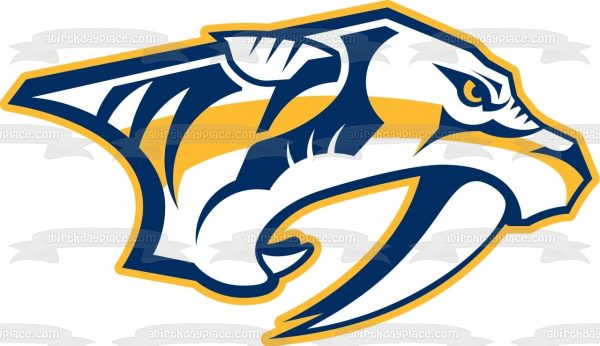 Nashville Predators Professional Ice Hockey Team Nashville Tennessee Preds Edible Cake Topper Image ABPID04486 Fashion