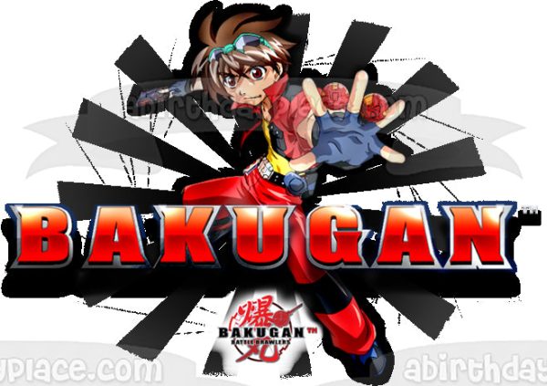 Bakugan Battle Brawlers Dan Kuso Edible Cake Topper Image ABPID04563 Online