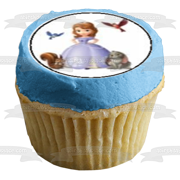 Sofia the First and Queen Miranda Edible Cupcake Topper Images ABPID04553 Supply