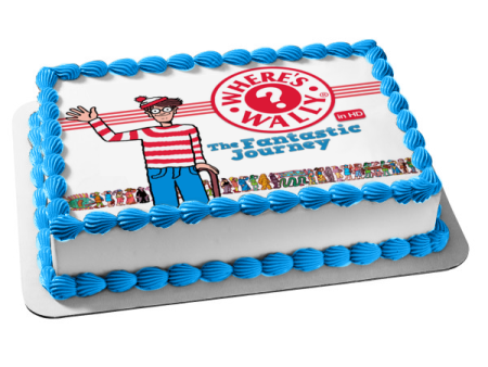 Where s Wally Where s Waldo the Fantastic Journey Assorted Characters Edible Cake Topper Image ABPID04206 Online