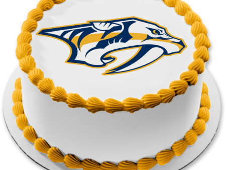 Nashville Predators Professional Ice Hockey Team Nashville Tennessee Preds Edible Cake Topper Image ABPID04486 Fashion