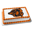 Chicago Bears Logo NFL Edible Cake Topper Image ABPID04511 Online Sale