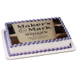 Maker s Mark Kentucky Straight Bourbon Whisky Handmade Star Hill Farm Loretto Kentucky USA Edible Cake Topper Image ABPID04547 Online now