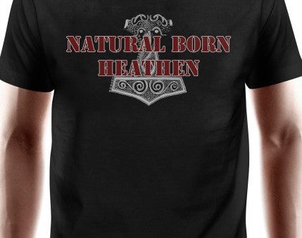 1245114000 Camiseta medieval chico, Natural Born Heathen For Discount