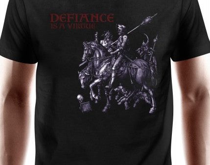 1245112110 Camiseta medieval chico, El desafío es una virtud Online