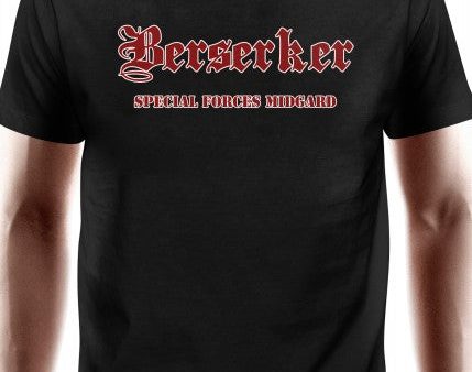 1245113200 Camiseta medieval chico: Berserker - Special Forces Midgard Sale