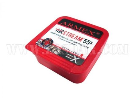 12134 Balines Armex Airstream 55s 21 gr - 5,5 mm Hot on Sale