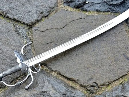 Espada alemana Dussack con empuñadura de concha de finales del siglo XVI RAS51 Online Sale