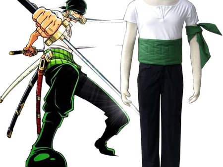 Disfraz de cosplay para  Roronoa Zoro  de la serie  One Piece  Supply