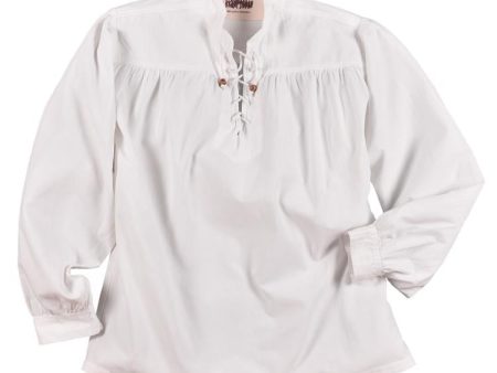 1280000320 Camisa medieval Ludwig, blanco Supply