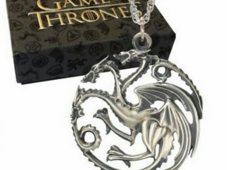 Colgante Targaryen plata - Juego de Tronos Cheap