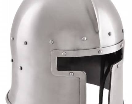 ULF-HM-11 Casco Barbuta italiana, 1440 c, acero de 2 mm Supply