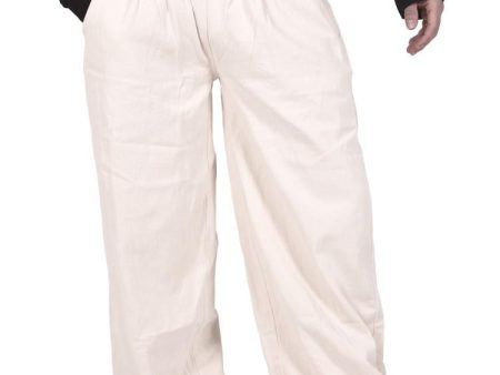 1280000710 Pantalones medievales anchos Hermann, natural Cheap