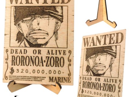 Cartel Wanted Roronoa Zoro Sale