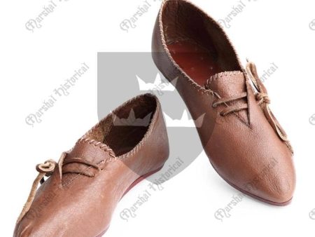 Zapato bajo Cuero Marrón, S. XIII Discount