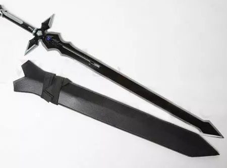 Espada Dark Repulser negra Sword art online 40282 Cheap