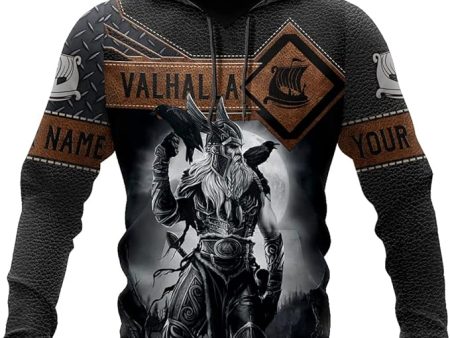 1245110230 Sudadera con capucha - Cuidado con el regreso de ... Odin For Cheap